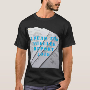Ik las het Mueller-rapport T-Shirt Funny Political