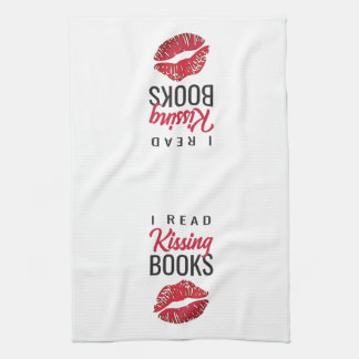 Ik las Kissingboeken Keukenhanddoek