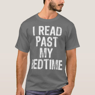 Ik las mijn slaapboekje, grappige lezer Gif. T-shirt