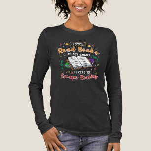 Ik las om te ontsnappen aan de realiteit grappige  Tri-Blend shirt