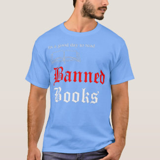 Ik las verboden boeken, grappige lezers Mannen vro T-shirt