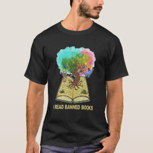 Ik las verboden boeken Ik heb het lezen van verbod T-shirt