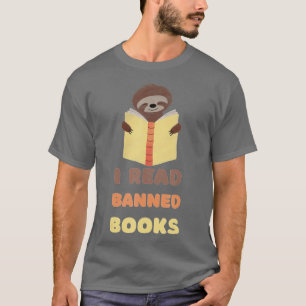 Ik las Verboden Boeken, Lezer, Koekworm lezing T-shirt