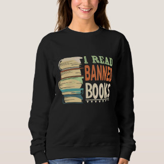 Ik las verboden boeken met boekenworm en boekenwor trui