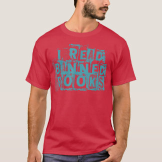 Ik las verboden boekenboeken over de Librarian T-shirt