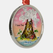 Ik Lava You Metalen Ornament (Rechts)