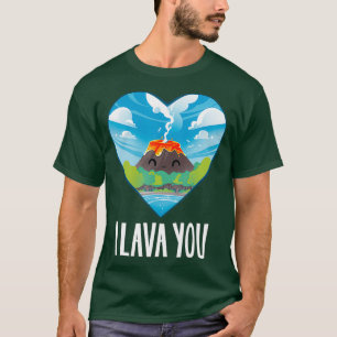 Ik Lava You Valentijnsdag Jubileum Birthday T-shirt