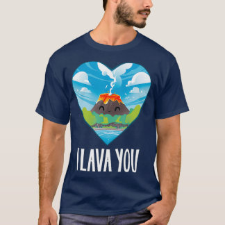 Ik Lava You Valentijnsdag Jubileum Birthday T-shirt