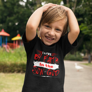 Ik leef door geloof - Heilige Geest Christus Voor T-shirt