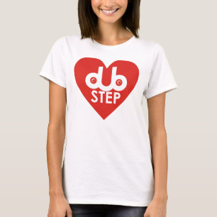 Ik leef DubStep Muziek T-shirt