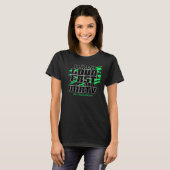 Ik leef het luid snel en strak, strak raceprogramm t-shirt (Voorkant volledig)