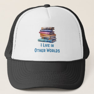 Ik leef in andere werelden - Boekenliefhebber Trucker Pet