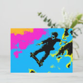 Ik leef om te vliegen - Skateboarder (Staand voorkant)