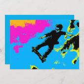 Ik leef om te vliegen - Skateboarder (Voorkant / Achterkant)