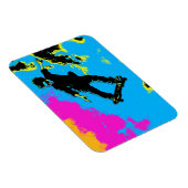 Ik leef om te vliegen - Skateboarder Magneet (Rechterzijde)