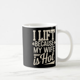 Ik leef omdat mijn vrouw heet is koffiemok