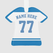 Ik leef voor ijshockey,  Jersey Ornament (achterkant)