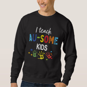 Ik leer Au sommige kinderen puzzels Autism steun l Trui
