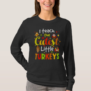 Ik leer de beste kleine kalkoenen voor het K leraa T-shirt