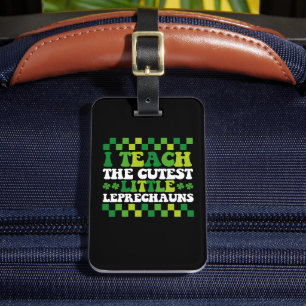 Ik leer de beste kleine Leprechauns leraar Bagagelabel