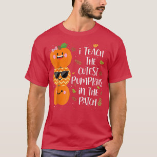 Ik leer de beste pompoen in de pleister H T-shirt