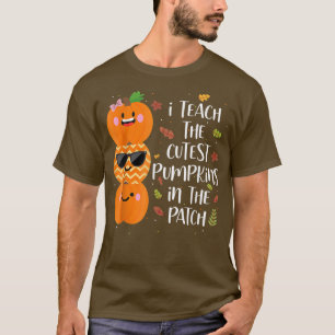 Ik leer de beste pompoen in de pleister H T-shirt
