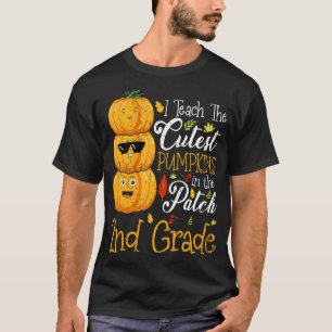 Ik leer de beste pompoen in de tweede klas van de  t-shirt