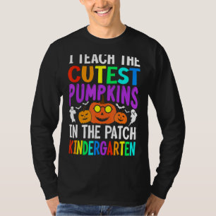 Ik leer de beste pompoenen in de kinderwagen t-shirt