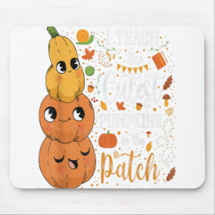 Ik leer de beste pompoenen in de patch halloween muismat