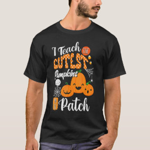 Ik leer de beste pompoenen in de patch halloween t-shirt