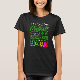 Ik leer de kleinste kleine rechauns in de derde kl t-shirt