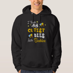 Ik leer de kutste bijen in de bijenkorrel hoodie