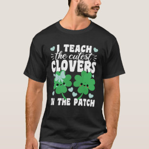 Ik leer de schattigste C in de lapjes Cute St Patr T-shirt