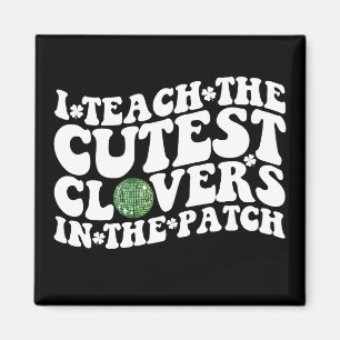 Ik leer de schattigste klavers in de patch discoba magneet