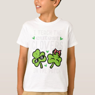 Ik leer de schattigste klavers in lap St. Patrick' T-shirt