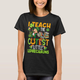 Ik leer de schattigste kleine kabouters St. Patric T-shirt