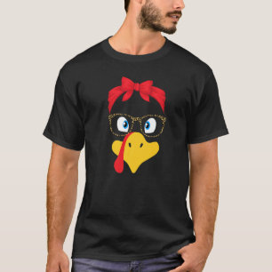 Ik leer de schattigste kleine kalkoenen dank je we t-shirt