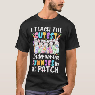 Ik leer de schattigste kleuter konijntjes in de la t-shirt