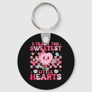 Ik Leer Het Zoetste Kleine Hart Leraar Valentin Sleutelhanger