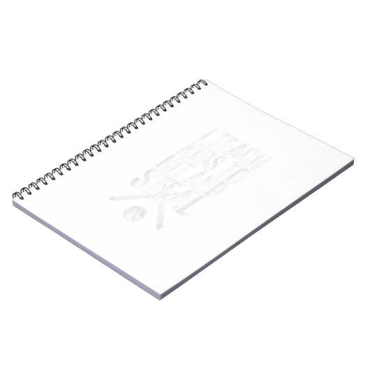 Ik leer Kinderen om honkbalbussen te hakken en te  Notitieboek (Linkerzijde)