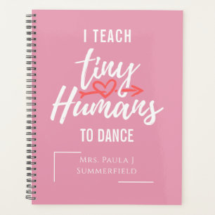 Ik Leer Kleine Mensen Dansen Gepersonaliseerde Ler Planner