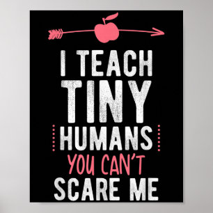 Ik Leer Kleine Mensjes Je Kan Me Niet Voorschool Poster