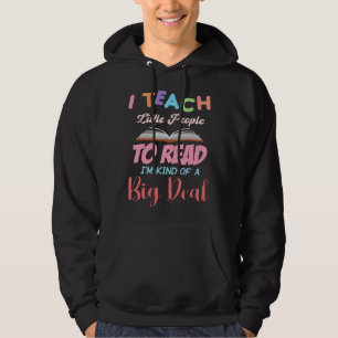 Ik Leer Mensen Lezen Boek Is Een Grote Zakelijke B Hoodie