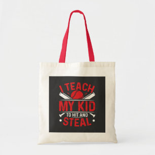 Ik leer mijn Kind naar Hit en Steal Tote Bag