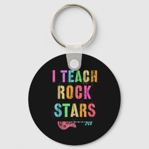 Ik Leer Rocksterren Band Vibes Leraar Rocks Mijn M Sleutelhanger