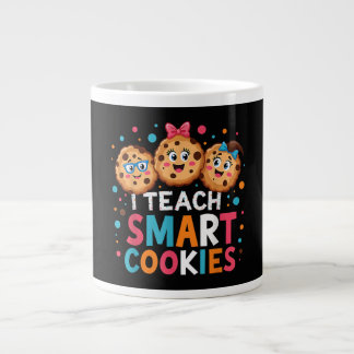 Ik leer slimme koekjes terug naar school leraar extra grote beker