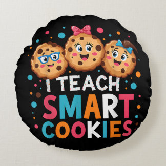 Ik leer slimme koekjes terug naar school leraar rond kussen
