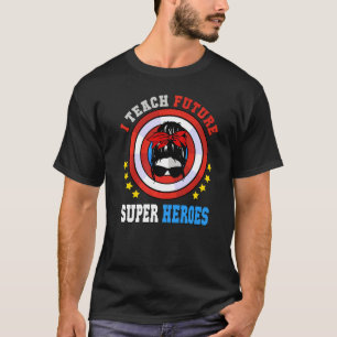 Ik leer Toekomstige Super Geweldige Heroes Messy B T-shirt