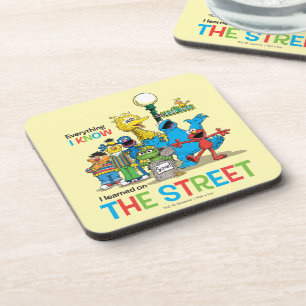 Ik leerde op STRAAT Drankjes Onderzetter