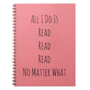 Ik lees alleen maar notitieboek